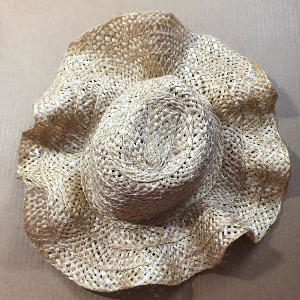 Straw Scarecrow Halloween Hat: